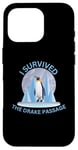 iPhone 16 Pro Antarctica I Survived The Drake Passage Penguin Iceberg Case