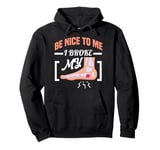 Broken Bones And Witty Puns Collection Pullover Hoodie