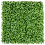 CHRISTOW Garden Foliage Artificial Living Wall Panels, Privacy Screening, Fence Covering Decoration, Indoor Outdoor, Waterproof UV Protected, 1m x 1m (Set of 4 50cm x 50cm)