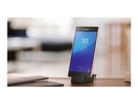 Sony Charging Dock Dk52 - Laddningsställ - Svart - För Xperia M5, M5 Dual, Z3+