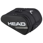 HEAD Tour Padel Bag Sac de Padel Unisexe, Taille L, Noir/Blanc