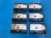 Scotch CX/90 lot de 6 K7 Cassette Audio 135 m 1993 Baladeur WALKMAN Vintage