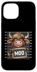 Coque pour iPhone 15 Mug vache MOO Funny Animal Lovers