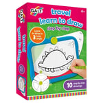 Galt Toys | Travel Learn to Draw | Fun Educational Drawing Kit For Ages 4 Years+