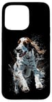 iPhone 15 Pro Max English Setter Dog Case