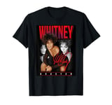 Whitney Houston Retro Photo Collage T-Shirt