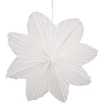 Watt & Veke Daisy Julestjerne 60 cm, Hvit Papir