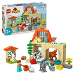 LEGO DUPLO Town Caring for Animals at the Farm Toys for Toddlers, Fa (US IMPORT)