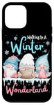 iPhone 12 mini Walking In A Winter Wonderland Three Gnome Funny Christmas Case