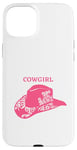 iPhone 15 Plus Pink Cowgirl Hat for Cowgirls and Rodeos Case