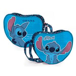 Sacoche Cœur Stitch Disney - Bleu