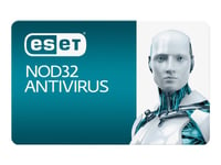 Eset Nod32 Antivirus - Abonnementslisens (1 År) - 3 Datamaskiner - Nedlasting - Win