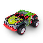 Nikko RC 10371 Dino Truck Voiture radiocommandée, Tout-Terrain, Batterie LiFePo4, jusqu'à 14 km/h, Roule sur l'eau, la Boue et la Neige, pour Enfants à partir de 6 Ans et Adultes, Vert, Environ 33 cm