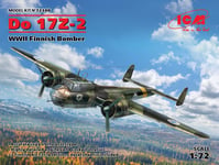 Do 17Z-2 Avion Bombardier Finnois 1:72 Maquette En Plastique ICM