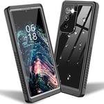 ANTSHARE for Samsung Galaxy Note 20 Ultra Case Waterproof,Built in Screen Protector Full-Body Protection Heavy Duty Shock-Proof Cover Waterproof Case for Galaxy Note 20 Ultra 6.9 inch 5G-Gray