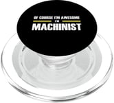 "The Original Awesome" Machinist PopSockets PopGrip for MagSafe