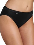 Sloggi Womens Basic+ Tai Briefs 4 Pack - Black - Size Medium