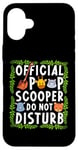 Coque pour iPhone 16 Plus Official Poop Scooper - Do Not Disturb Zookeeper