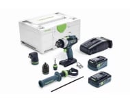 Perceuse-visseuse à percussion sans fil TPC 18/4 5,2/4,0 I-Set SCA Quadrive FESTOOL - 575606