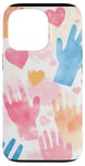 Coque pour iPhone 13 Pro Kpop Finger Heart Gesture - Accessoire de mode coréen tendance