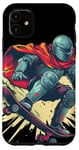 Coque pour iPhone 11 Skateboard Chivalry avec cool Knight