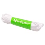 Unisport Skolisser Speed 110x0,4cm 1-pack - Hvit, størrelse White