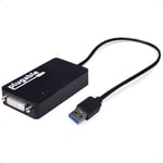 Plugable Technologies USB 3.0 to DVI/VGA/HDMI Video Graphics Adapter f