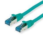 VALUE Cordon LAN Cat 6A | Component Level | Câble réseau S/FTP Ethernet avec connecteur RJ45 | vert 7 m