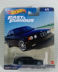 HOT WHEELS Fast & Furious Premium HNW46 1991 BMW M5 Black *4/5 Combined Shipping