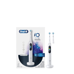 Oral-B Io 4210201363064, Voksen, Roterende Tannbørste, Daglig Stell, Grundig Rens, Gum Omsorg, Sensitiv / Myk, Whitening, Hvit, Hvit, Rund