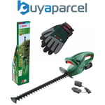 Bosch 18-45 Cordless Hedge Cutter Garden Trimmer 45cm 1 X Battery + Gloves