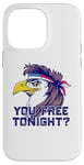 Coque pour iPhone 14 Pro Max You Free Tonight ? Funny Eagle Freedom 4th USA Meme