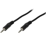 Audiokabel 3,5mm-hane - 3,5mm-hane Stereo