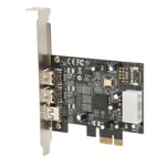 PCI Express Firewire Card 1394A Interface Plug And Play PCIE To 1394b