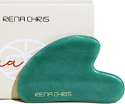 Rena Chris Gua Sha Facial Tools, Natural Jade Gua Sha Stone, Guasha Tool Face f