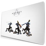 Advent Ri-Sing Seeker Infantry Mouse Pad Rectangle Non-Slip Rubber Gaming/Working Geek Mousepad Comfortable Desk Mousepad Gift 15.8x29.5 in