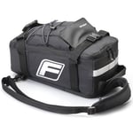 Fischer FISCHER Sac pour porte-bagage de vélo 2 en 1, noir