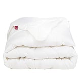 Abeil Couette Bio Attitude Coton Légère 220 x 240 cm, fabriquée en France, Blanc