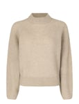 Brookline Knit New O-Neck Beige Second Female