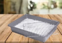 55cm Oven Rack & Grill Baking Soaking Cleaning Tray Dishwasher Cutlery Kitchen