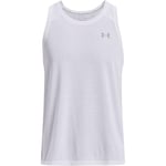 Under Armour Streaker Singlet Gilet Homme, Blanc, XXL