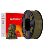 G3D PRO® Filament PLA SILK GLOSSY Bronze pour imprimante 3D, 1,75 mm, Bobine de 500g, Précision dimensionnelle ± 0.03mm