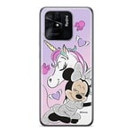 ERT GROUP Coque de téléphone Portable pour Xiaomi REDMI 10C Original et sous Licence Officielle Disney Motif Minnie 036 Parfaitement adapté à la Forme du téléphone Portable, Coque en TPU