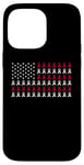 Coque pour iPhone 14 Pro Max Family HIV Awareness Red Ribbon American Flag AIDS Survivor