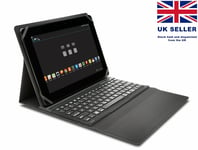 K97310UK Kensington Keyfolio Fit 9-10" Tablet Universal Bluetooth Keyboard+Case