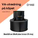 Biokube Venus Kombi 10 - Minireningsverk för 2 hushåll