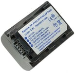 Yhteensopivuus  Sony HDR-HC5, 6.8V, 750 mAh