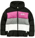 Ellesse Boys Girls Jacket 10 to 11 Years Black Padded 