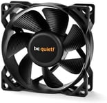 BeQuiet 80MM Pure Wings 2 PWM, Rifle Bearing Fan, 19.2dB, Supports Water Cooling