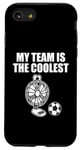 iPhone SE (2020) / 7 / 8 My Team Is The Coolest, Desk Fan Playing Football Soccer Case